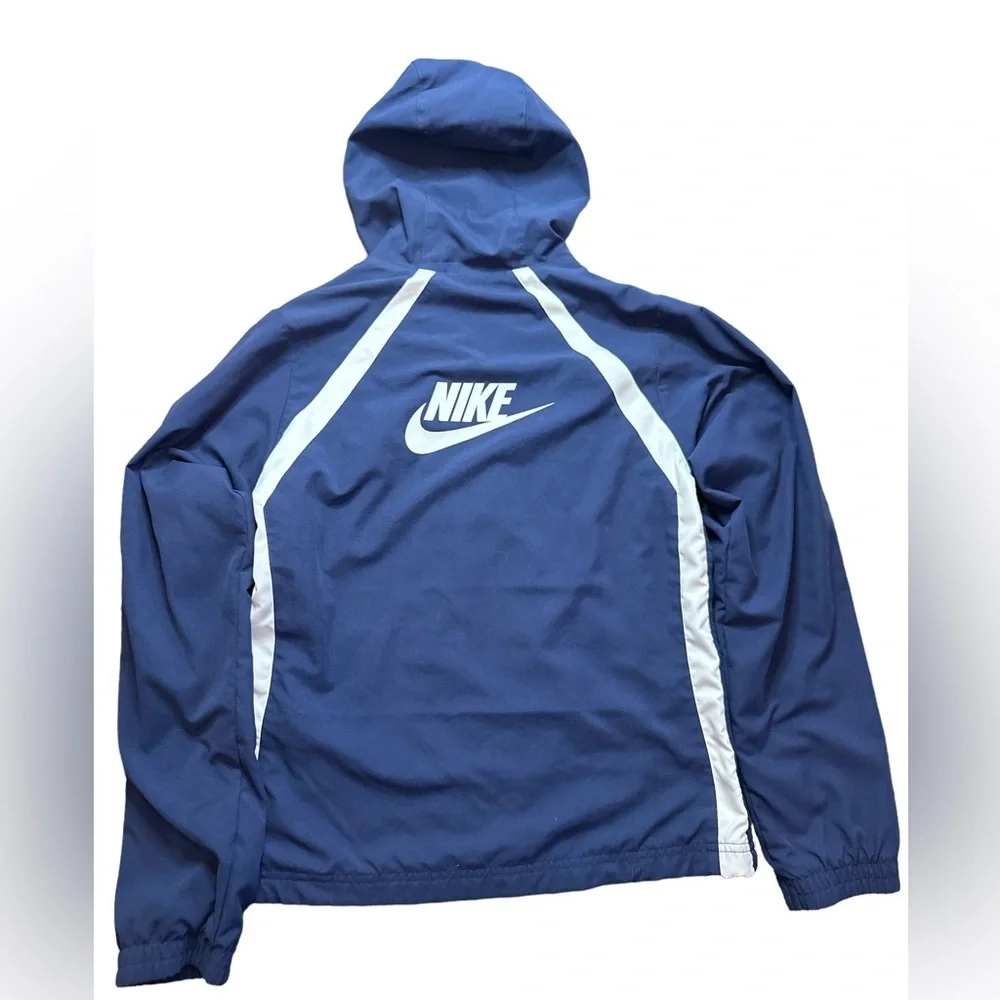 Nike Vintage Youth Warm Up Jacket‎ Youth XL Silver Label Mesh Lined Excellent